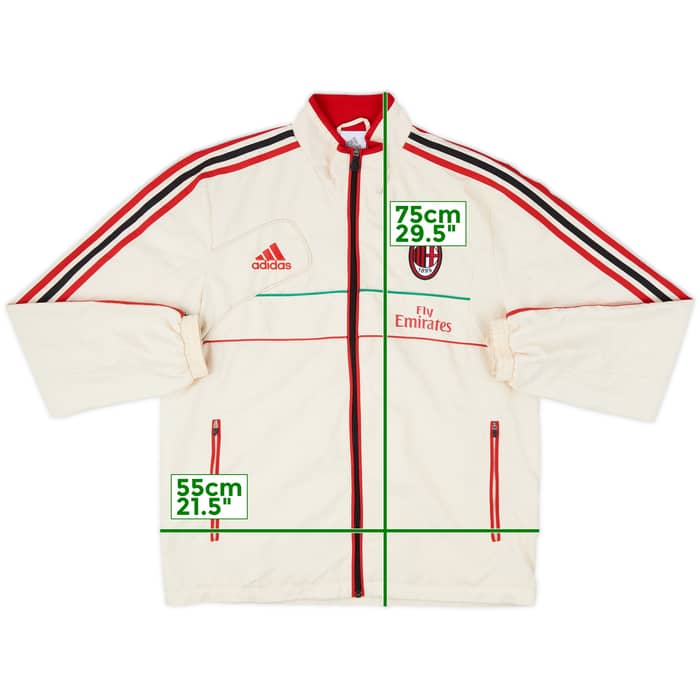 2012-13 AC Milan adidas Track Jacket - 8/10 - (M/L)