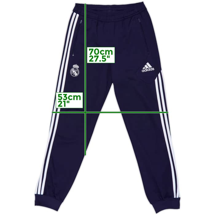 2012-13 Real Madrid adidas Track Pants/Bottoms - 6/10 - (M)