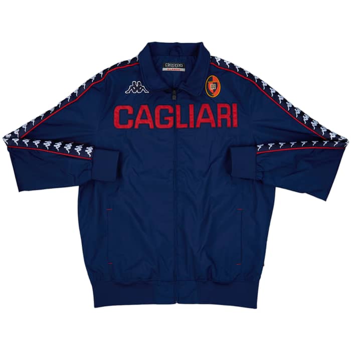 2011-12 Cagliari Kappa Track Jacket - 8/10 - (XL)