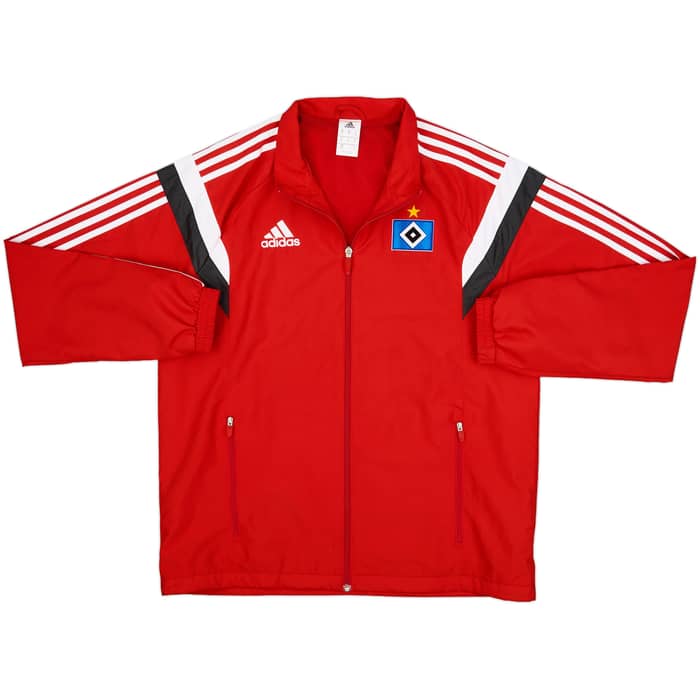 2014-15 Hamburg adidas Track Jacket - 8/10 - (M)