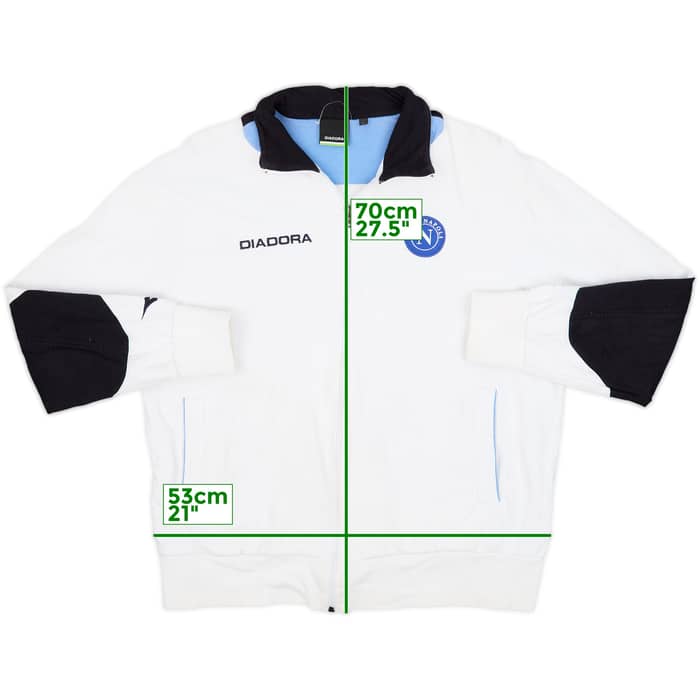 2006-07 Napoli Diadora Track Jacket - 7/10 - (L)