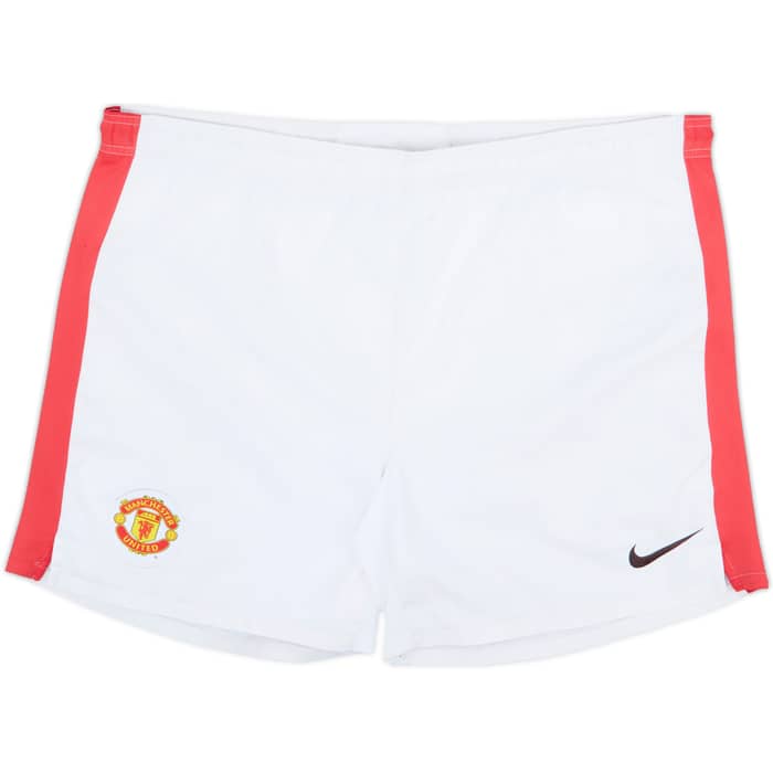 2009-10 Manchester United Home Shorts - 4/10 - (L)