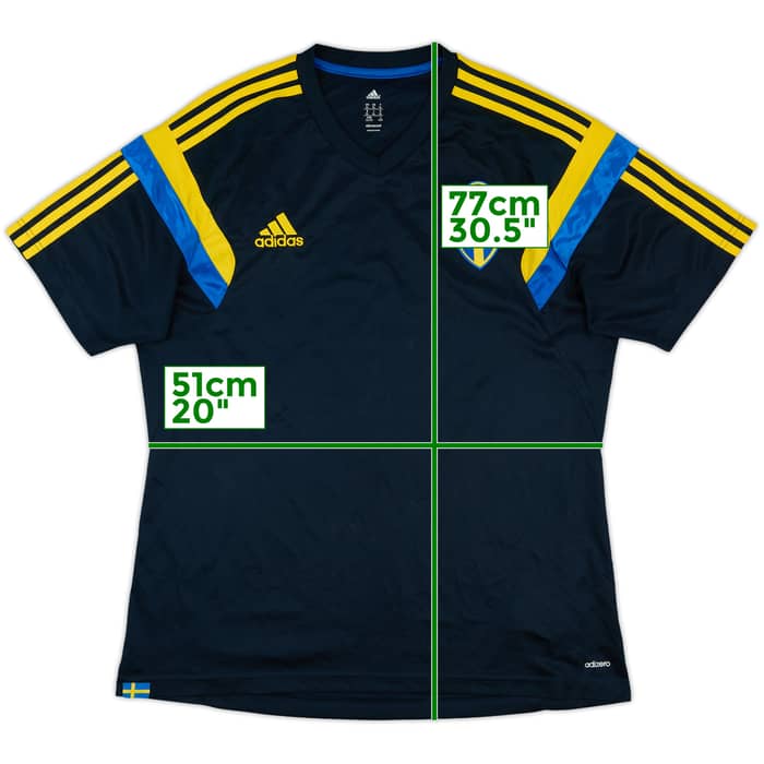 2014-15 Sweden adidas Training Shirt - 8/10 - (XL)