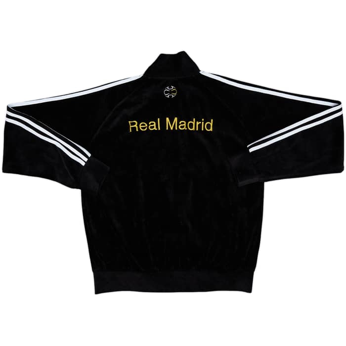 2006-07 Real Madrid adidas Fleece Track Jacket - 8/10 - (L)
