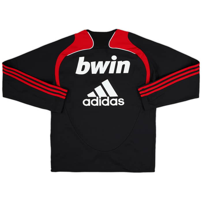 2008-09 AC Milan adidas Sweat Top - 9/10 - (S)