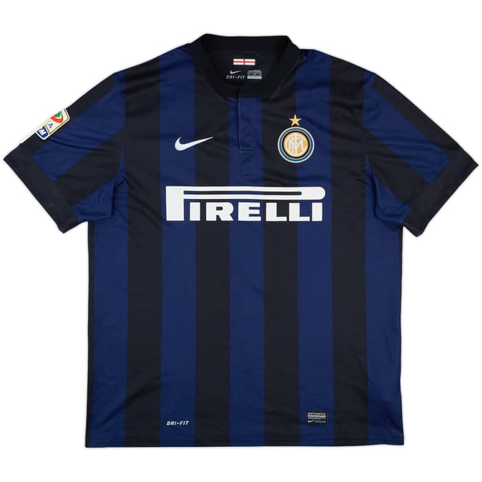 2013-14 Inter Milan Home Shirt - 6/10 - (XL)