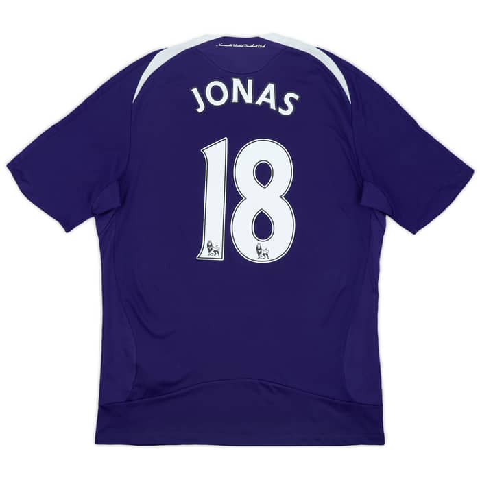 2008-09 Newcastle Away Shirt Jonas #18 - 7/10 - (L)