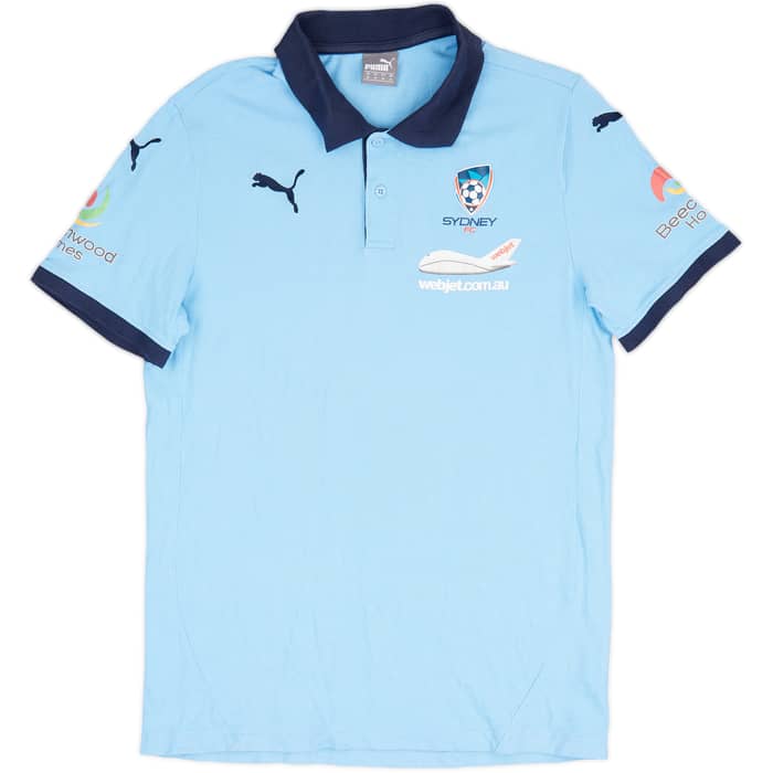 2015-16 Sydney FC Puma Polo Shirt - 7/10 - (M)