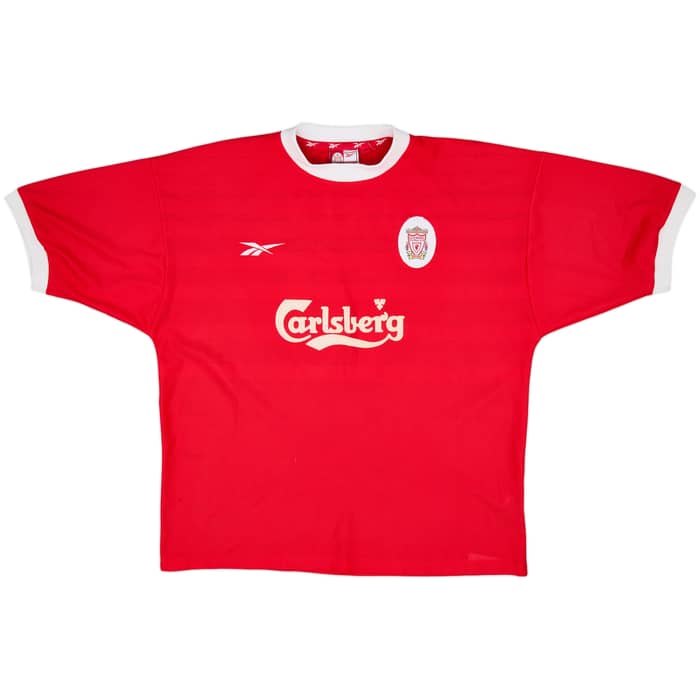 1998-00 Liverpool Home Shirt Owen #10 - 7/10 - (XL)