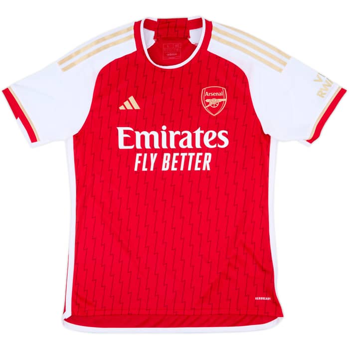 2023-24 Arsenal Home Shirt Odegaard #8 - 9/10 - (L)