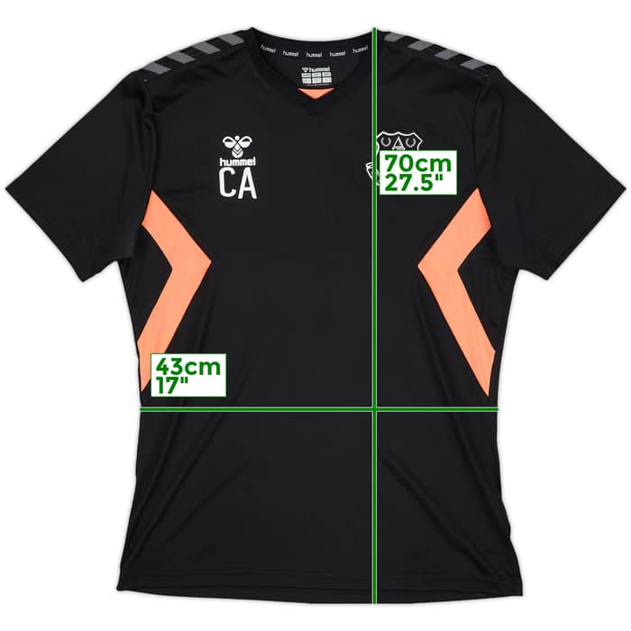 2020-21 Everton Hummel Staff Issue Training Shirt CA - 9/10 - (M)