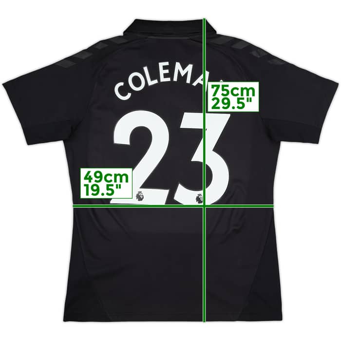 2021-22 Everton Away Shirt Coleman #23 - 7/10 - (M)
