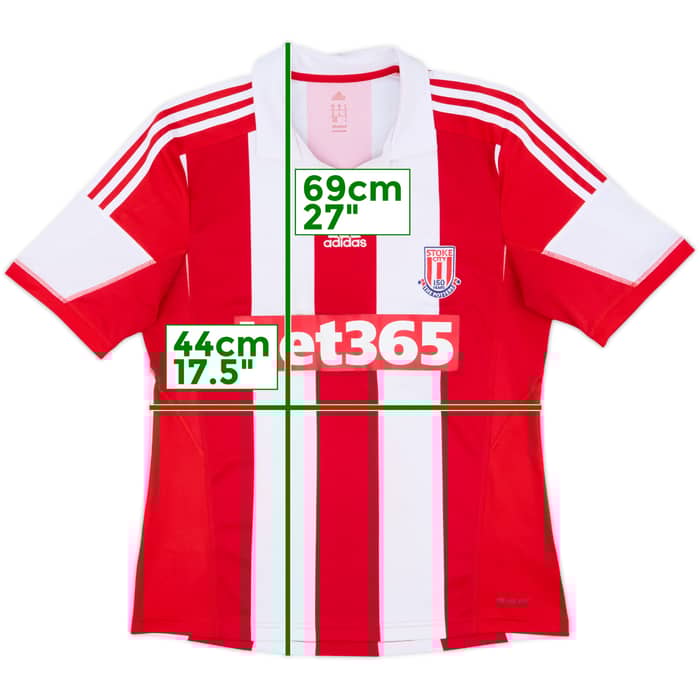 2013-14 Stoke City '150 Years' Home Shirt - 4/10 - (M)