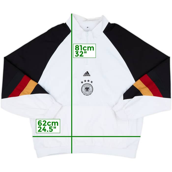 2022-23 Germany adidas 1/4 Zip Dril Top - 9/10 - (XL)