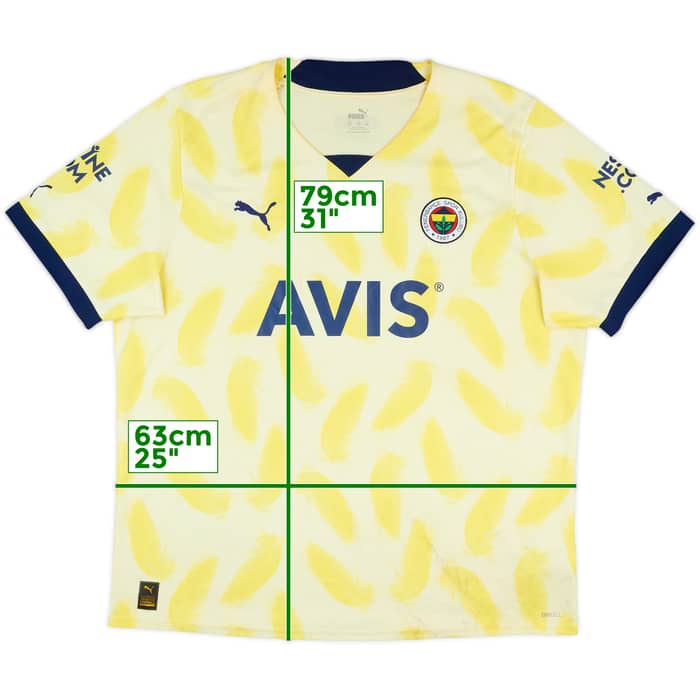 2022-23 Fenerbahce Away Shirt - 5/10 - (XXL)