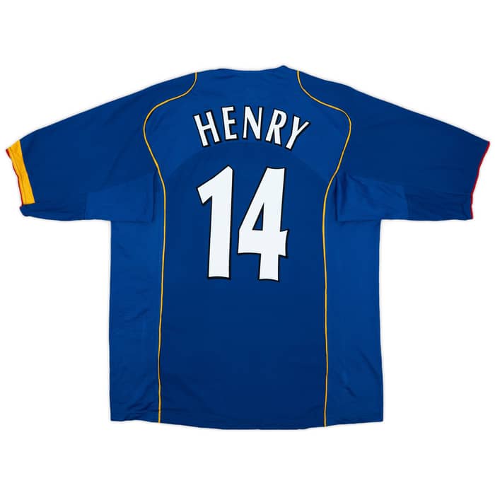 2004-06 Arsenal Away Shirt Henry #14 - 8/10 - (XL)