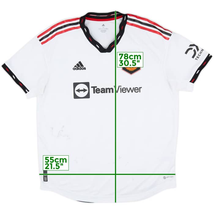 2022-23 Manchester United Away Shirt - 5/10 - (XL)