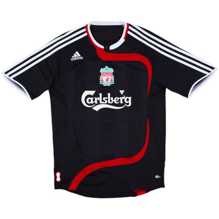 2007-08 Liverpool Third Shirt Gerrard #8 - 8/10 - (M)