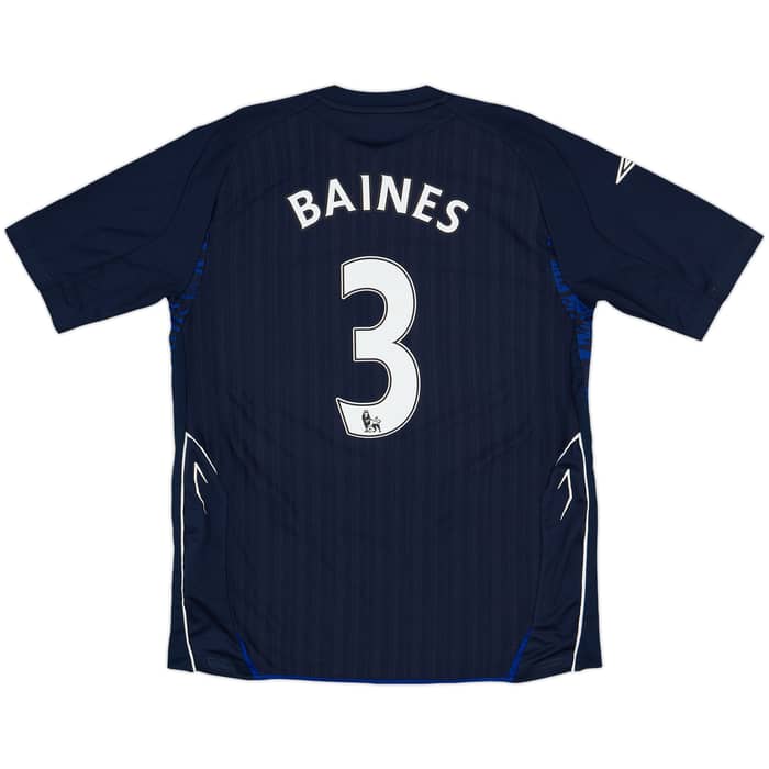 2007-08 Everton Third Shirt Baines #3 - 8/10 - (L)