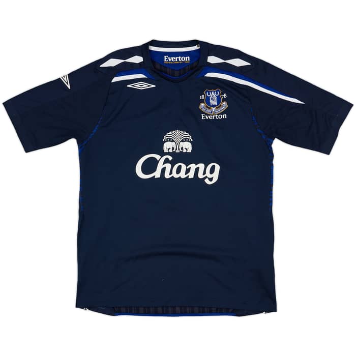 2007-08 Everton Third Shirt Baines #3 - 8/10 - (L)