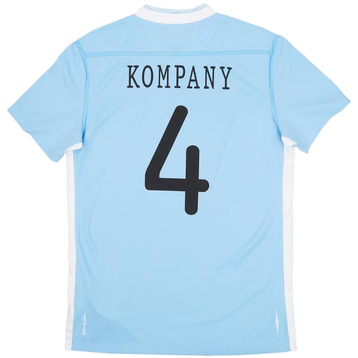 2011-12 Manchester City Home Shirt Kompany #4 - 7/10 - (M)
