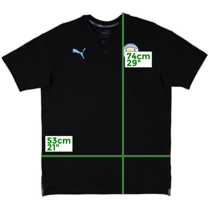 2019-20 Manchester City Puma Polo Shirt - 9/10 - (L)