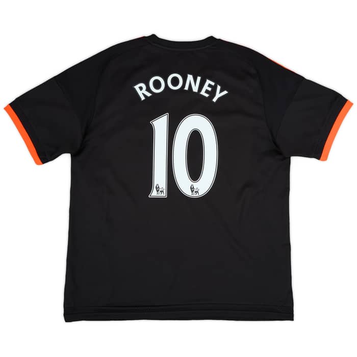 2015-16 Manchester United Third Shirt Rooney #10 - 7/10 - (XL)