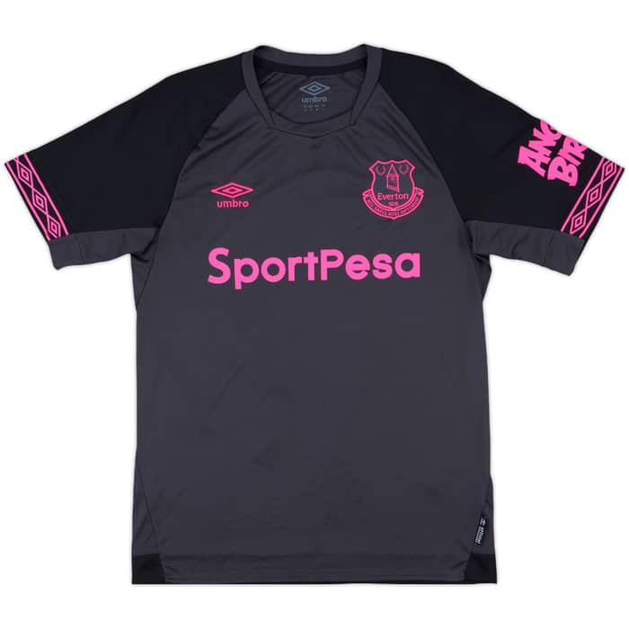 2018-19 Everton Away Shirt Baines #3 - 7/10 - (S)