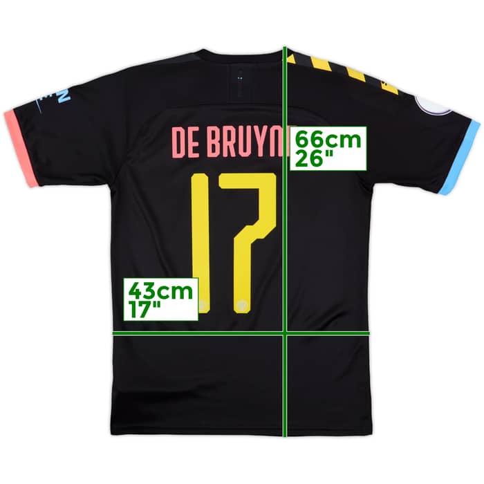 2019-20 Manchester City Away Shirt De Bruyne #17 - 10/10 - (S)
