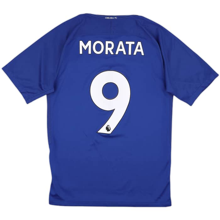 2017-18 Chelsea Home Shirt Morata #9 - 9/10 - (S)