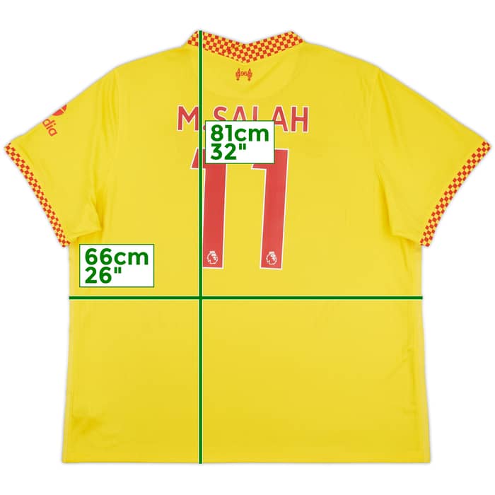 2021-22 Liverpool Third Shirt M.Salah #11 - 8/10 - (3XL)