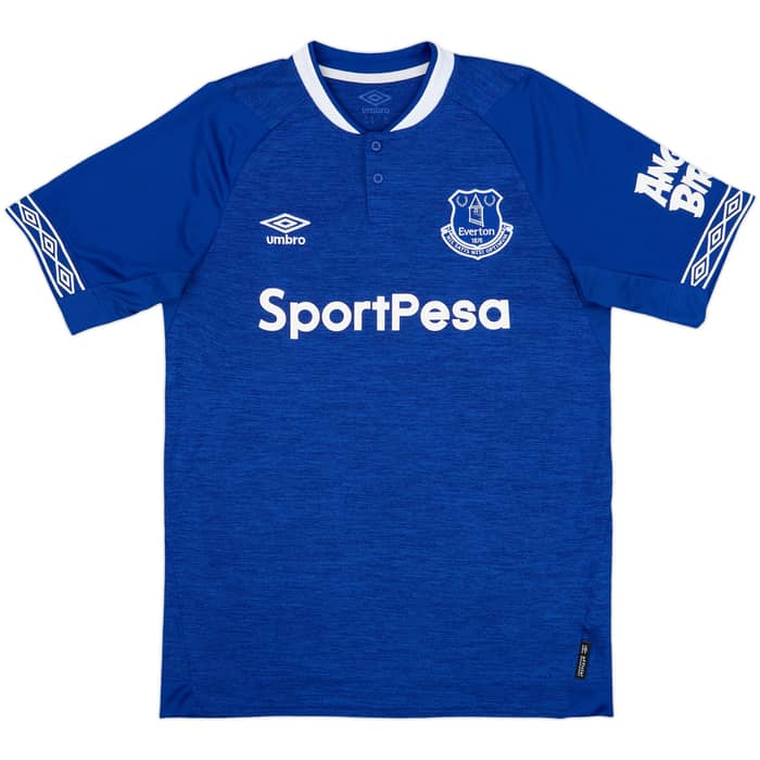 2018-19 Everton Home Shirt Baines #3 - 8/10 - (M)