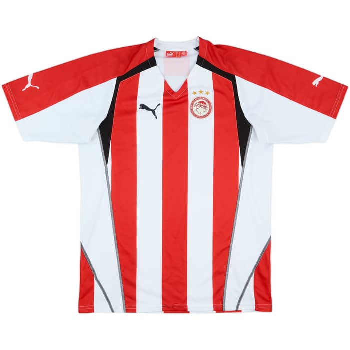2005-06 Olympiakos Home Shirt - 7/10 - (L)