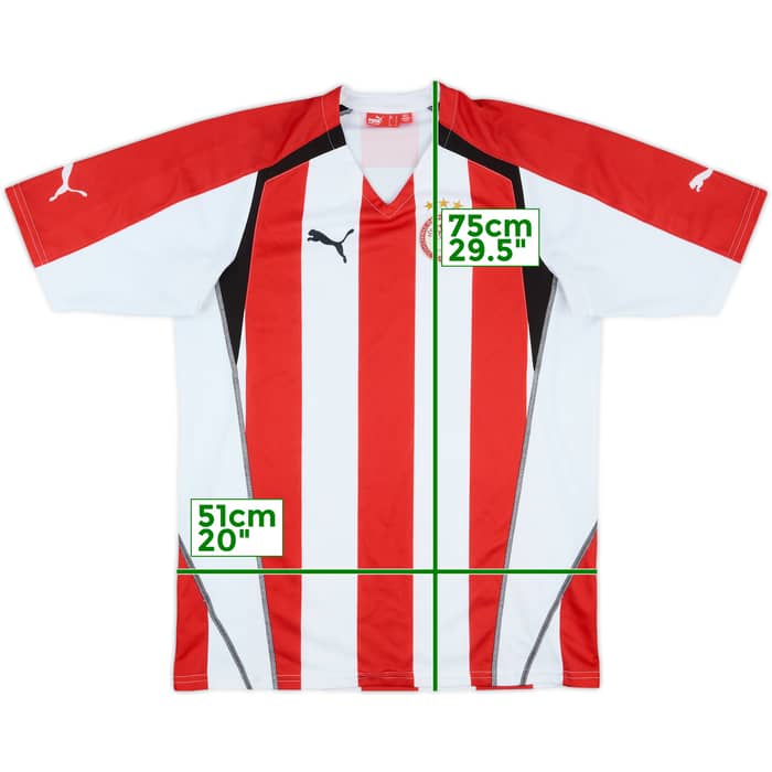 2005-06 Olympiakos Home Shirt - 7/10 - (L)