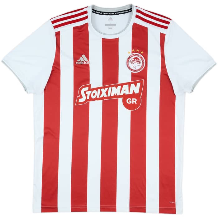 2019-20 Olympiakos Home Shirt - 8/10 - (L)