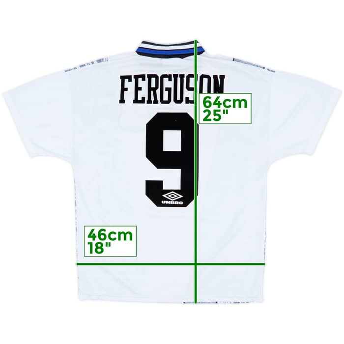 1994-95 Everton Away Shirt Ferguson #9 - 9/10 - (M)