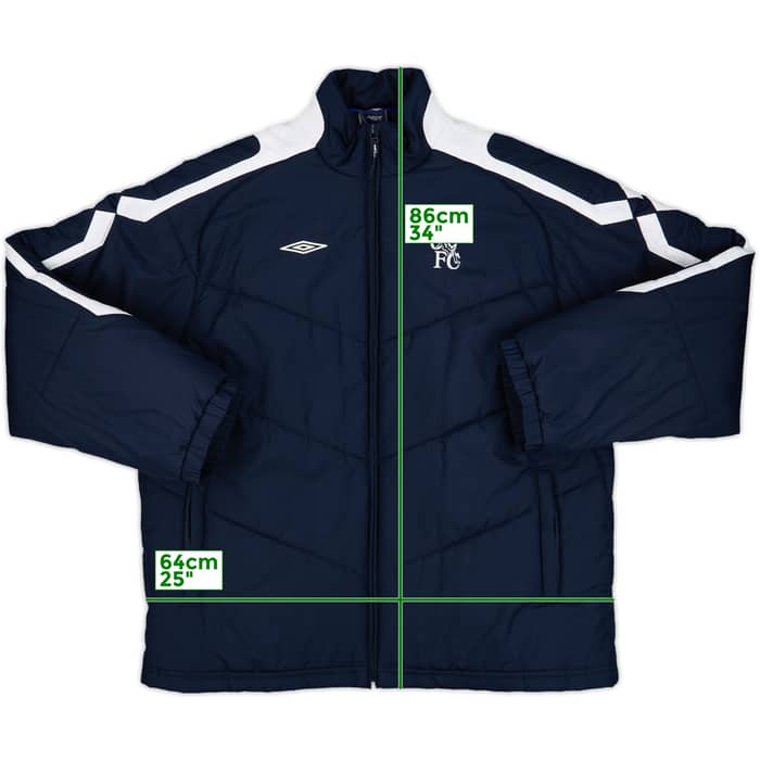 2004-05 Chelsea Umbro Padded Bench Coat - 10/10 - (L)