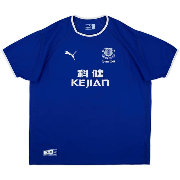 2003-04 Everton Home Shirt Rooney #18 - 8/10 - (XL)