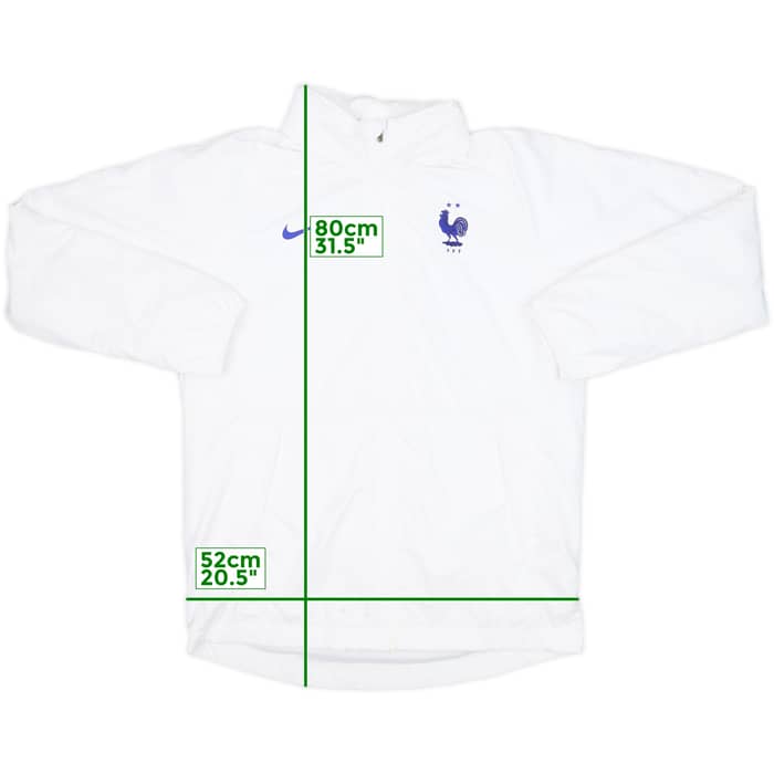 2020-21 France Nike Hooded Track Jacket - 8/10 - (L)