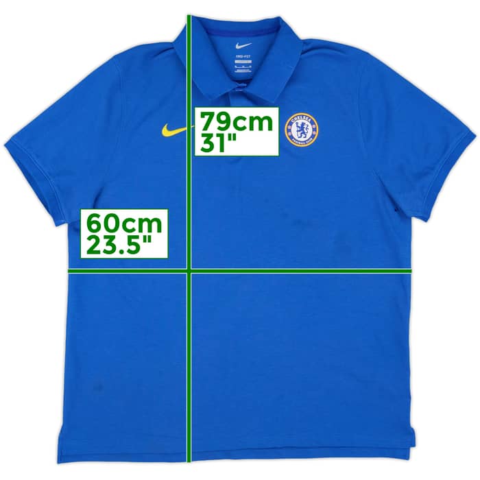 2021-22 Chelsea Nike Polo Shirt - 6/10 - (XL)