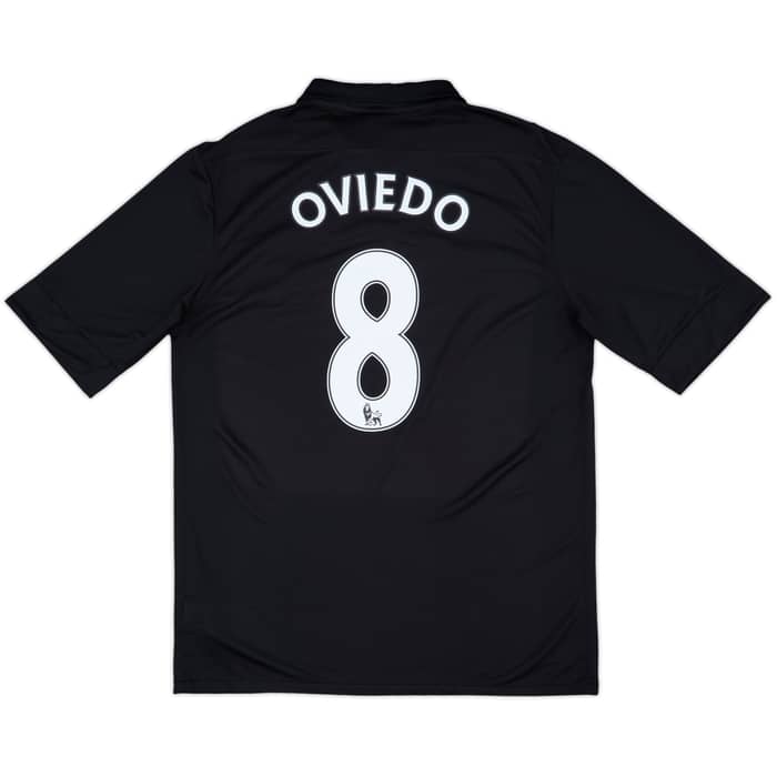 2012-13 Everton Away Shirt Oviedo #8 - 9/10 - (L)