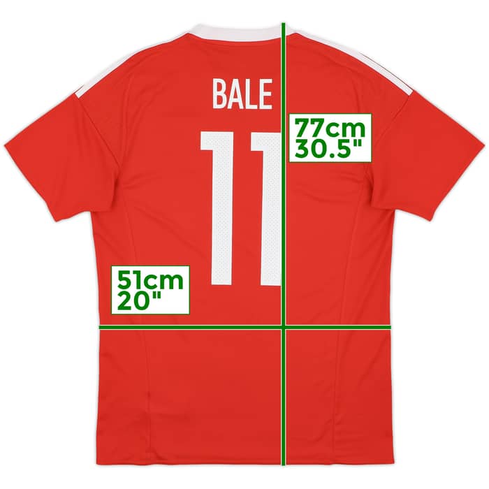 2016-17 Wales Home Shirt Bale #11 - 8/10 - (M)