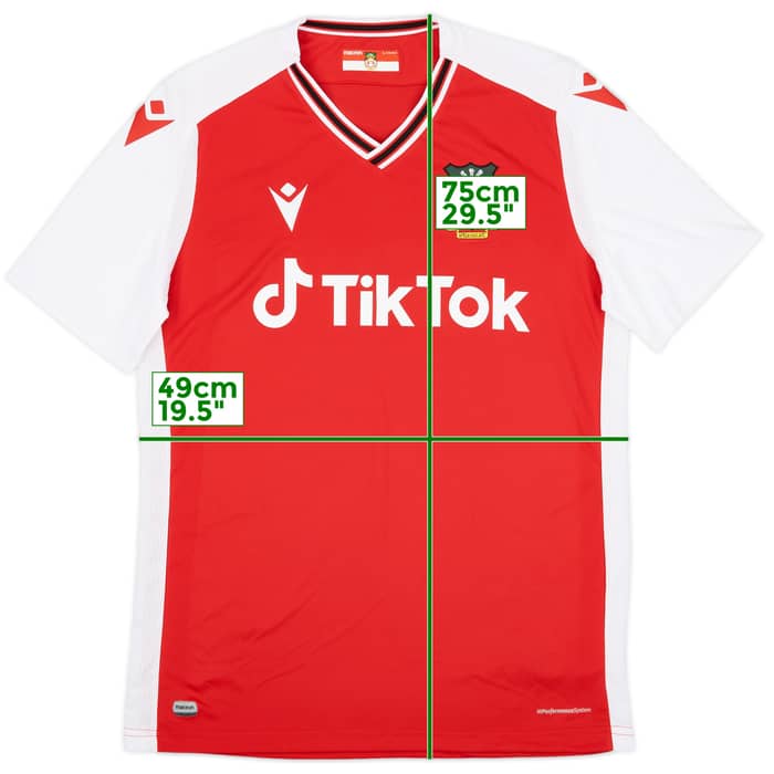 2021-22 Wrexham Home Shirt - 10/10 - (L)