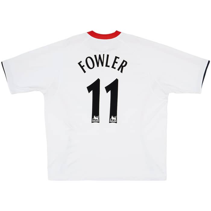 2005-06 Liverpool Away Shirt Fowler #11 - 7/10 - (XXL)