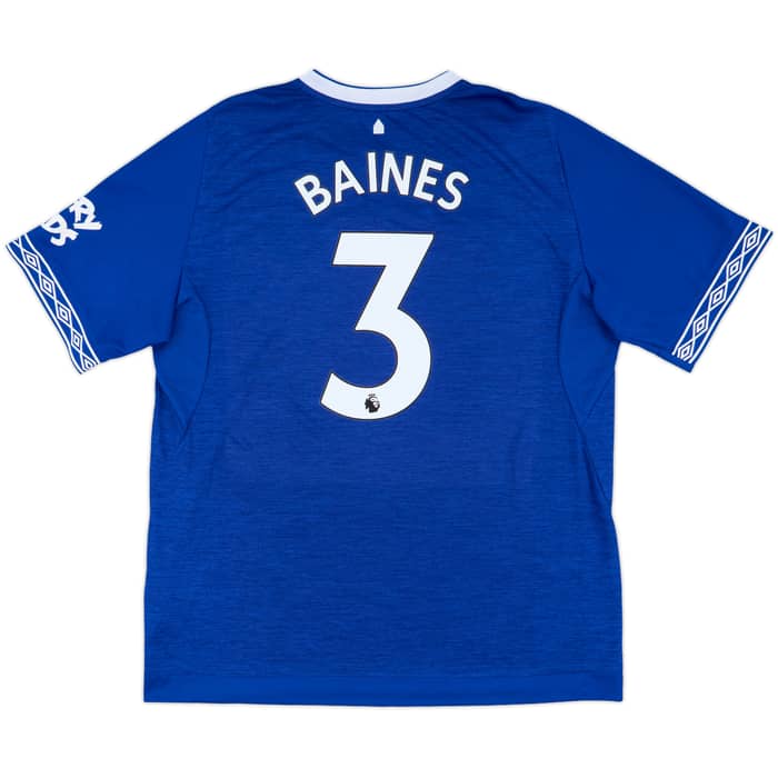 2018-19 Everton Home Shirt Baines #3 - 9/10 - (XXL)