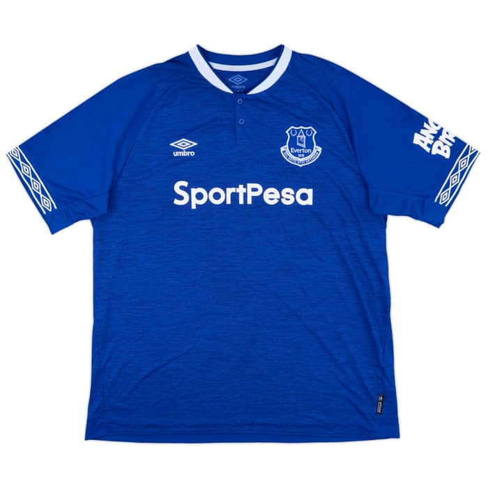 2018-19 Everton Home Shirt Baines #3 - 9/10 - (XXL)