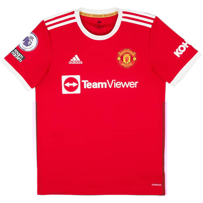 2021-22 Manchester United Home Shirt Ronaldo #7 - 9/10 - (M)