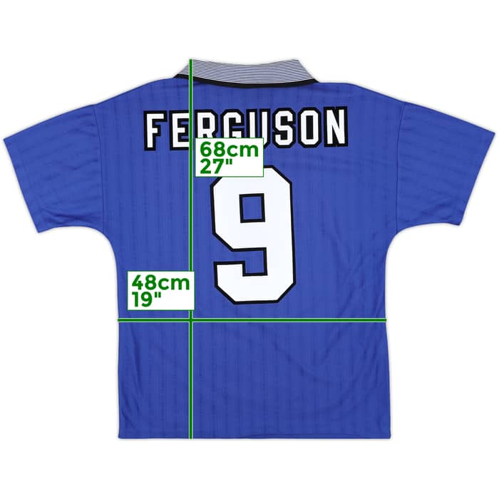 1995-97 Everton Home Shirt Ferguson #9 - 7/10 - (M)