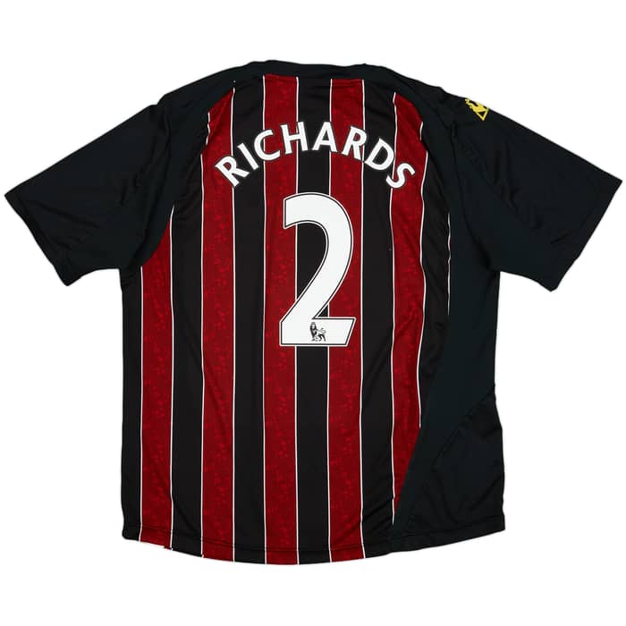 2008-09 Manchester City Away Shirt Richards #2 - 7/10 - (XXL)
