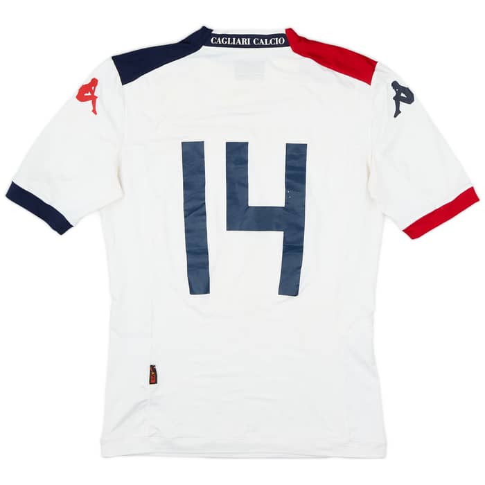 2014-15 Cagliari Away Shirt #14 - 6/10 - (S)